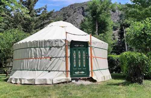 Arlebosc Cabin | Camping du Viaduc* - Yurt 1 Room 6 People Without Sanitary