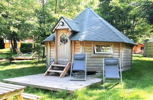 Arlebosc Cabin | Camping du Viaduc* - Yurt 1 Room 6 People Without Sanitary