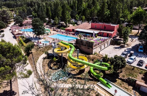 Villecroze Ski Chalet | Camping Flower Les Cadenières* - Comfort Chalet 3 Rooms 5/7 People Air Conditioned
