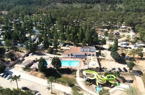 Villecroze Ski Chalet | Camping Flower Les Cadenières* - Comfort Chalet 3 Rooms 5/7 People Air Conditioned