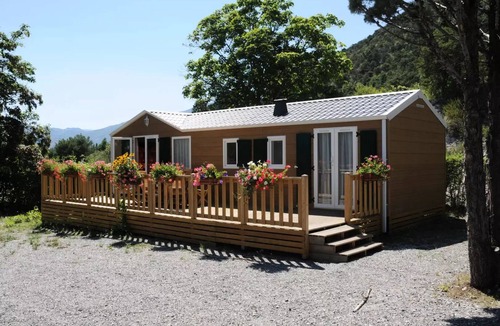 Chorges Ski Chalet | Camping l'Ecrin du Lac * - Chalet 3 Rooms 4 People Air Conditioned + TV