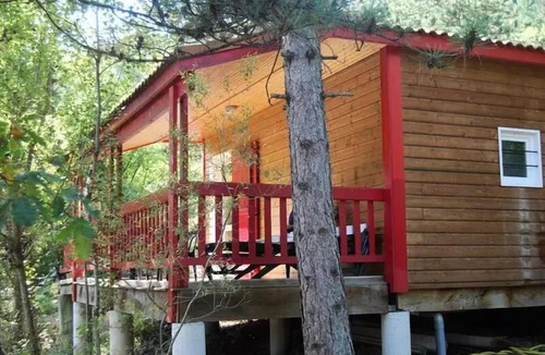 Die Ski Chalet | Camping La Pinède* - 2-room PRM chalet for 2 people