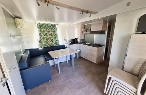 Chatillon-en-Diois House | Camping Le Lac Bleu* - Premium Space 33m² - TV air conditioning for 6 people