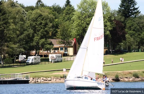 Auphelle House | Camping Paradis les 2 Îles - Mobile home Eden 3 rooms 4 people Air-conditioned