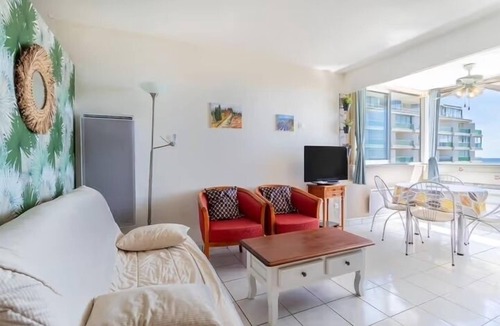 La Cote Radieuse Apartment | Canet Plage Face à la mer 2 à 6 Pers Avec Parking