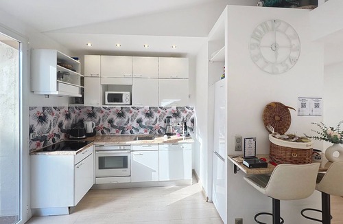 Prado - Republique Apartment | Cannes bright sunny close Ctr 2 BR flat mezzanine balconies Olam Properties