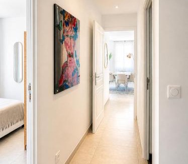 Riou - Petit Juas - Av de Grasse Apartment | Cannes centre 80m2 - terrasse - parking gratuit