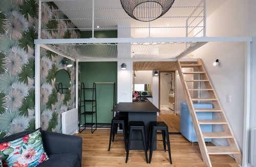 Lyon City Centre Apartment | Canopée - Lovely studio with A/C Rhône riverbank