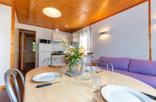 Saint-Amans-des-Cots Ski Chalet | Chalet 4/6 pers. au Camping de La Vernhe
