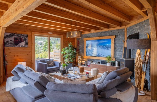 Briancon Ski Chalet | Chalet Datcha - Alliant Charme, Confort et Modernité (bain norvégien)