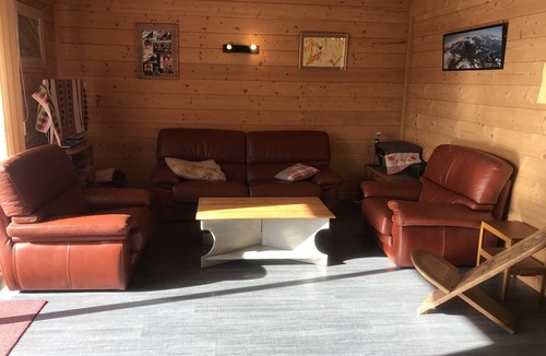 Saint-Andre-d'Embrun Ski Chalet | Chalet Gîte de France, sleeps 6, with large panoramic terrace.