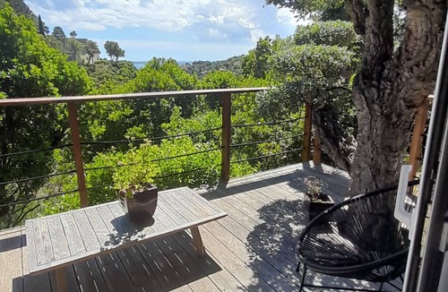 Les Issambres Ski Chalet | Chalet in a green setting, sea view, Absolute peace, Pets allowed