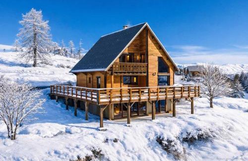Peone Ski Chalet | Chalet Massada # Luxe, Piscine & Jacuzzi - Vue Panoramique - Valberg
