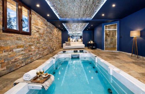 Peone Ski Chalet | Chalet Massada # Luxe, Piscine & Jacuzzi - Vue Panoramique - Valberg