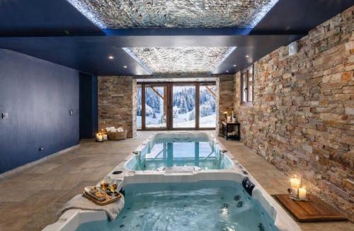 Peone Ski Chalet | Chalet Massada # Luxe, Piscine & Jacuzzi - Vue Panoramique - Valberg