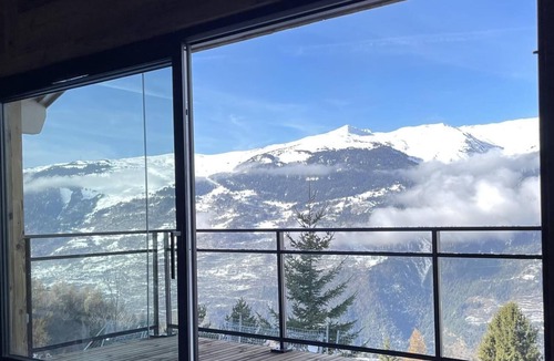 Montalbert Ski Chalet | Chalet, view mountain, sauna, terrace, balcony, parking, tv, ski locker, 155m², Montalbert