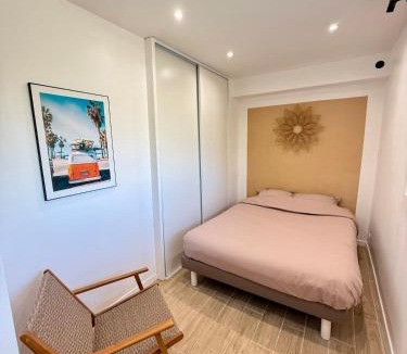 Mandelieu-la-Napoule Beach Apartment | Charmant 2 pièces piscine plage & 15 min de Cannes