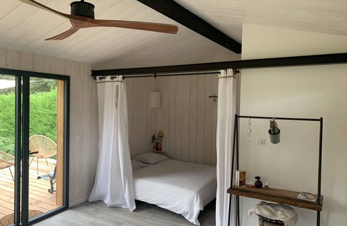 Biscarrosse Ski Chalet | Charmant Chalet, Lisière de Forêt, 2min du lac Biscarosse