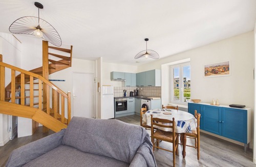 Pont-l'Abbe Apartment | Charming duplex for 2 in the city center