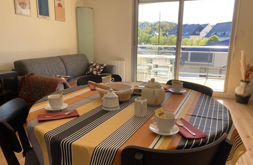 Saint-Cast-le-Guildo Apartment | Charming one-bedroom apartment with Wi-Fi in the resort center