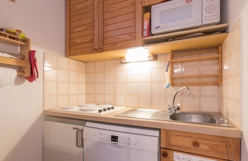 Chantemerle Apartment | Charming Studio with Garden, Sleeps 4, South-Facing in Serre-Chevalier