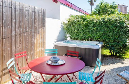 Biarritz House | Chic Bohemian Basque House with Jacuzzi & Terrace