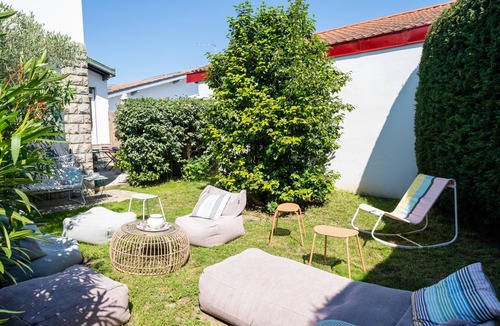 Biarritz House | Chic Bohemian Basque House with Jacuzzi & Terrace