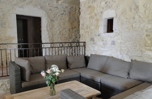 Vallon-Pont-d'Arc House | Clos saint joseph the courtyard for 7 people