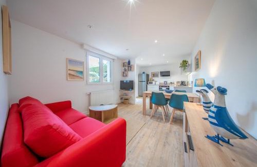 Guidel-Plages Apartment | Cocon de charme en rez-de-jardin