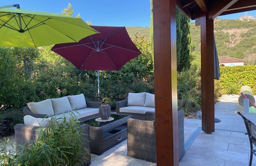 Vallon-Pont-d'Arc Villa | Comfortable air-conditioned villa with private heated pool in private residence.