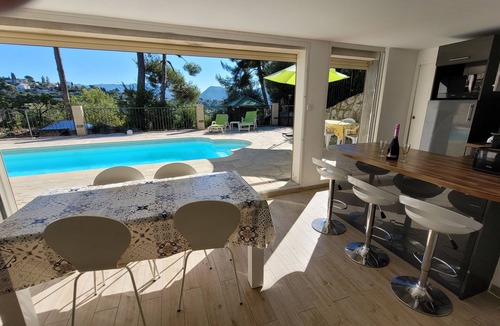 Gairaut House | Comfortable villa - 3 rooms - PRIVATE swimming pool in a quiet location in Nice