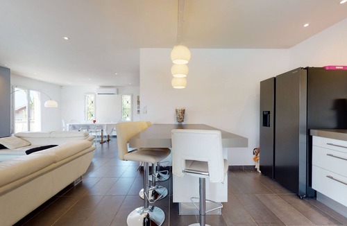 Ternay Villa | Contemporary villa with heated pool 13' from Lyon