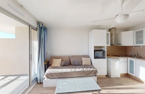La Cote Radieuse Apartment | Copacabana Canet Sud – 2-Room Apartment with Terrace and Pool