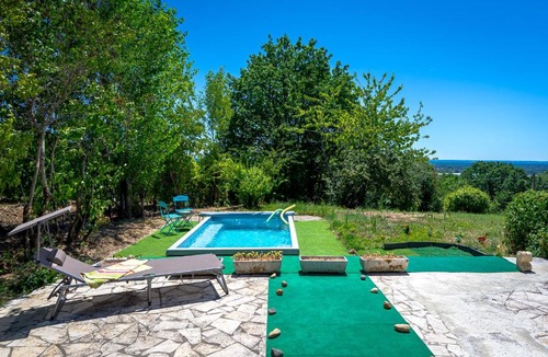 Lafrancaise House | Coustalou - Private pool & valley view