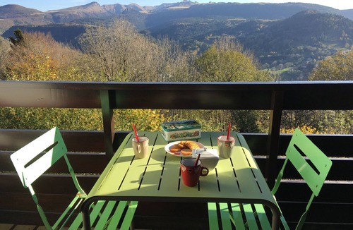 Murat-le-Quaire Apartment | Duplex 4/6 Pers Dans une Ambiance Chaleureuse Avec vue Imprenable sur le Sancy