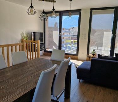 Thyez Apartment | Duplex, Private Terrace