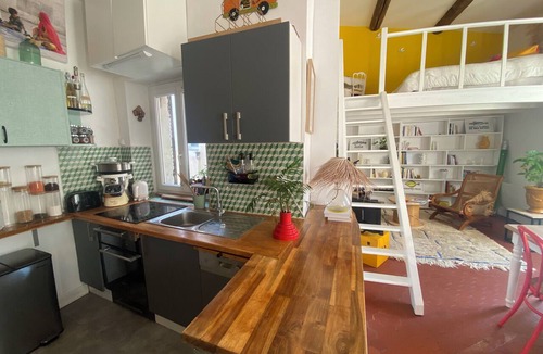 Noailles Apartment | Duplex terrace with rooftop views in Marseille