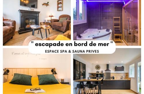 Binic Apartment | Escapade en Bord de mer avec Sauna et Spa Privés