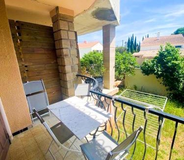 Saint-Aygulf Apartment | f2 4 pers 5min commerce plages