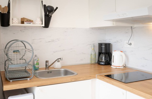 Allevard Apartment | Furnished Studio Opposite the Thermal Baths with Wi-Fi