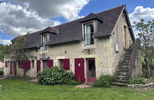 Sanssat House | Gîte rustique, animaux & clim - 12 pers. - FR-1-489-637