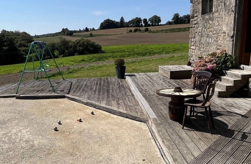 Ploerdut House | Gîtes Guebernez La Chaumière 6/Pers Heated indoor pool typical house