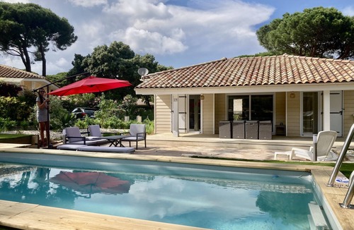 Gassin Ski Chalet | Gassin Parc oasis air-conditioned chalet for 6 + private pool