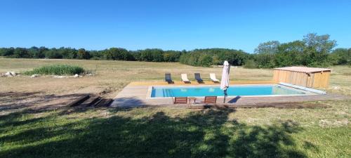 Carnac-Rouffiac House | Gite Barcarolle - 5 pers - piscine Privatisée