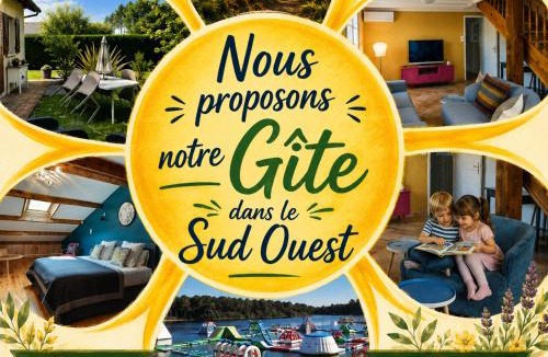 Pinderes House | Gite climatisé L'Orée des Landes Proche Center Parcs