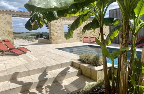 Castillon-Debats Villa | Gite Le Biau Classé 5 Étoiles, Piscine, Campagne Gers