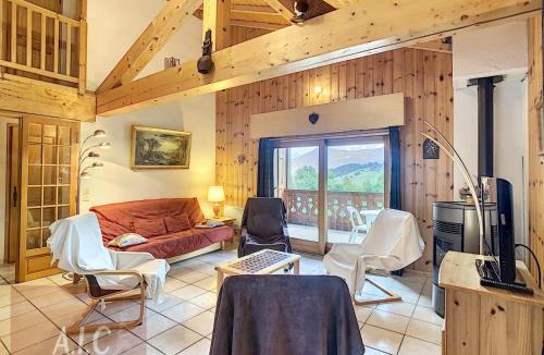 Combloux Apartment | Grand Duplex 110m² 3 Chambres avec Balcon & Terrasse - FR-1-560-3