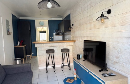 Quartier du Casino Apartment | Ground floor apartment with large terrace 20 meters from the beach