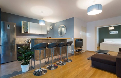 Grand Lyon Apartment | Hamac Suites - Le confluence terrace garage - 4p