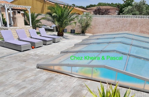 Vitrolles Apartment | Holiday Apartment "Chez Kheira et Pascal" with Private Terrace & Shared Pool